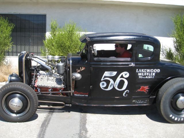 The car is a traditional hot rod All equipment on the car is pre1950